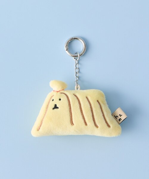 BIRTHDAY BAR(バースデイバー)の「【HOZUMI ホズミ】KEYRING キーホルダー(キーホルダー・レディース・ブラウン/ホワイト/ピンク/アイボリー・0)」の1枚目の写真