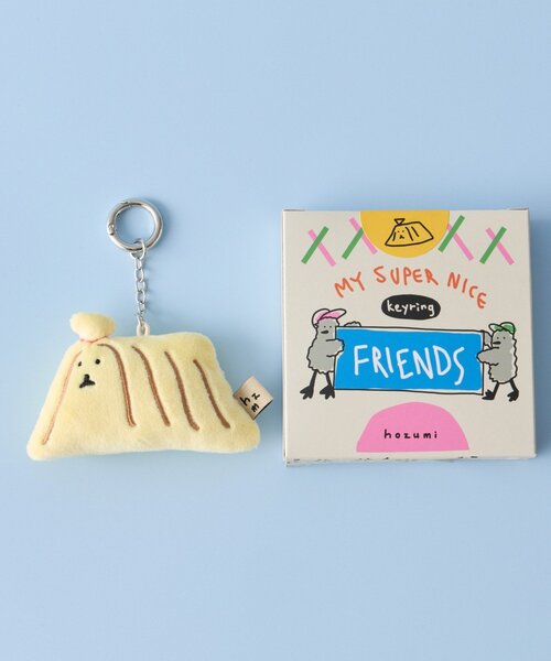 BIRTHDAY BAR(バースデイバー)の「【HOZUMI ホズミ】KEYRING キーホルダー(キーホルダー・レディース・ブラウン/ホワイト/ピンク/アイボリー・0)」の5枚目の写真