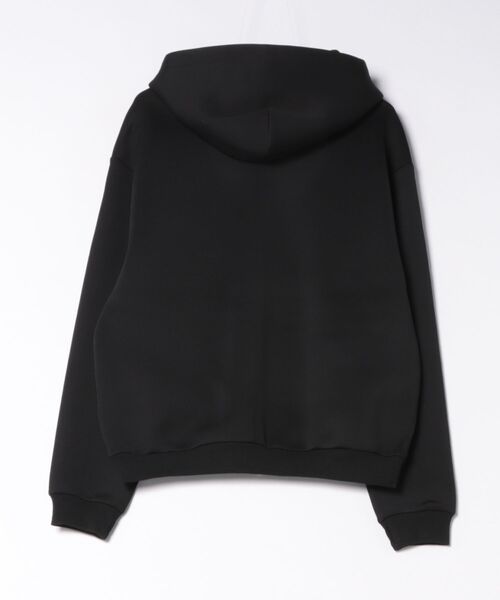 SUPERTHANKS(スーパーサンクス)の「【SUPERTHANKS】ST261CS01 Double knit Zip Hoodie(パーカー・メンズ・ブラック・M/S/L)」の3枚目の写真