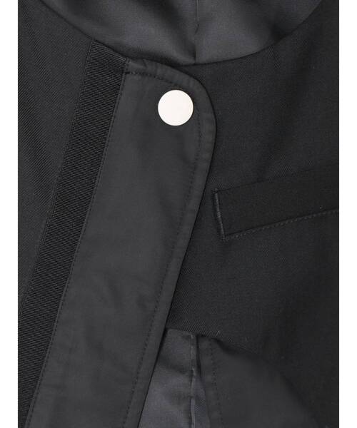 UN3D.(アンスリード)の「ASYMMETRY MIX VEST / アシンメトリーミックスベスト(その他トップス・レディース・グレー/その他1/ブラック・36/38)」の11枚目の写真