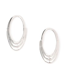 Otiumberg. Roscida Ridged Hoops ピアス
