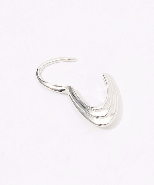 TOMORROWLAND (トゥモローランド)の「Otiumberg. Roscida Ridged Hoops ピアス(ピアス(両耳用)・レディース・シルバー・FREE)」の3枚目の写真