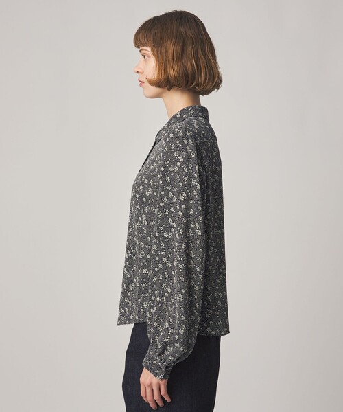 Steven Alan（スティーブンアラン）の「＜Steven Alan＞ドット フラワー ブラウス（シャツ/ブラウス・レディース・ダークブラウン/ネイビー・S/M）」の9枚目の写真