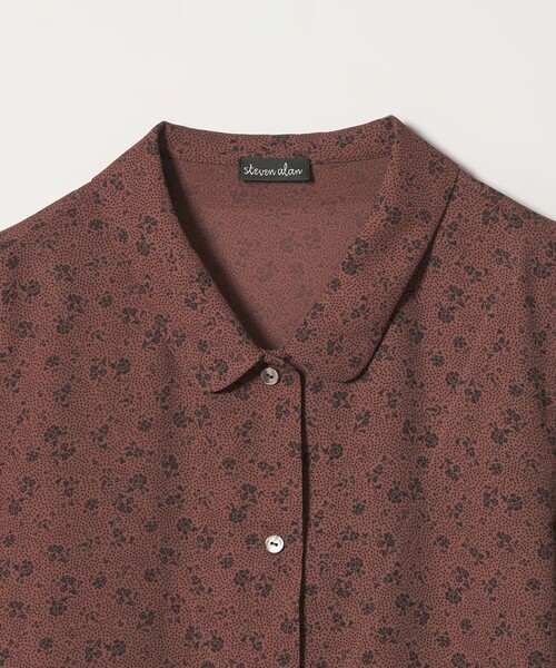 Steven Alan（スティーブンアラン）の「＜Steven Alan＞ドット フラワー ブラウス（シャツ/ブラウス・レディース・ダークブラウン/ネイビー・S/M）」の17枚目の写真