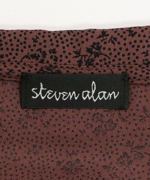 Steven Alan（スティーブンアラン）の「＜Steven Alan＞ドット フラワー ブラウス（シャツ/ブラウス・レディース・ダークブラウン/ネイビー・S/M）」の19枚目の写真