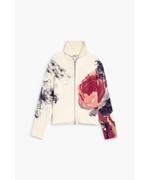Desigual｜デシグアルのブルゾン（ホワイト/白色系・花柄・ボタニカル