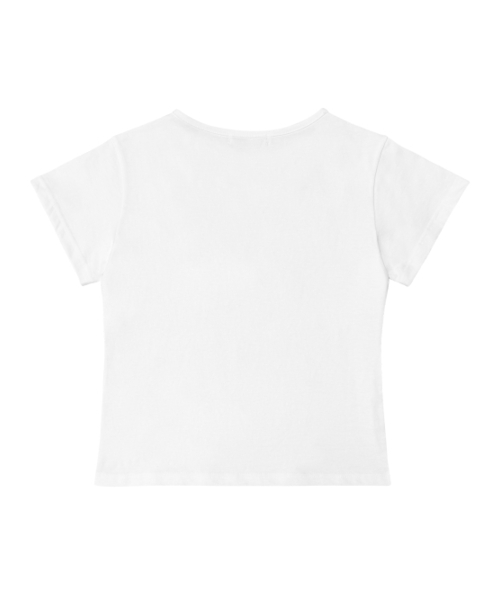 VANTASUGAR(バンタシュガー)の「ブラックチェリーコットンTシャツ(Tシャツ/カットソー・レディース・その他・FREE)」の6枚目の写真