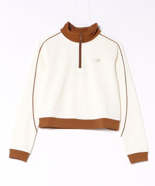 NEW BALANCE(ニューバランス)の「New Balance ニューバランス W スポーツレガシーロングスリーブT ロングスリーブ WT62T5OMAGA AGA(Tシャツ/カットソー・レディース・ベージュ・MEDIUM/LARGE)」の1枚目の写真