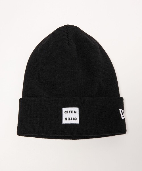 CITEN(シテン)の「<NEWERA×CITEN>カフニット(ニットキャップ/ビーニー・メンズ・ブラック/オレンジ・FREE)」の1枚目の写真
