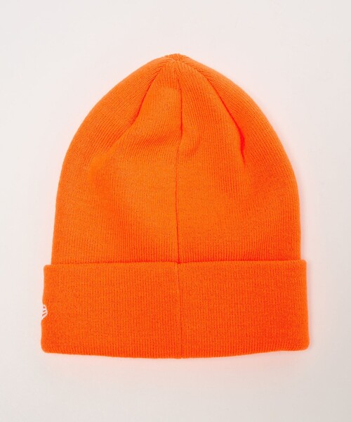 CITEN(シテン)の「<NEWERA×CITEN>カフニット(ニットキャップ/ビーニー・メンズ・ブラック/オレンジ・FREE)」の3枚目の写真
