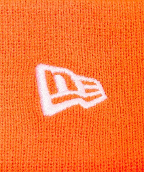 CITEN(シテン)の「<NEWERA×CITEN>カフニット(ニットキャップ/ビーニー・メンズ・ブラック/オレンジ・FREE)」の5枚目の写真