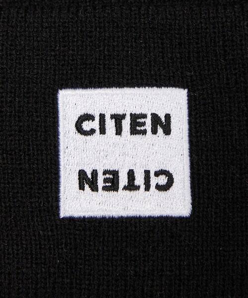 CITEN(シテン)の「<NEWERA×CITEN>カフニット(ニットキャップ/ビーニー・メンズ・ブラック/オレンジ・FREE)」の8枚目の写真