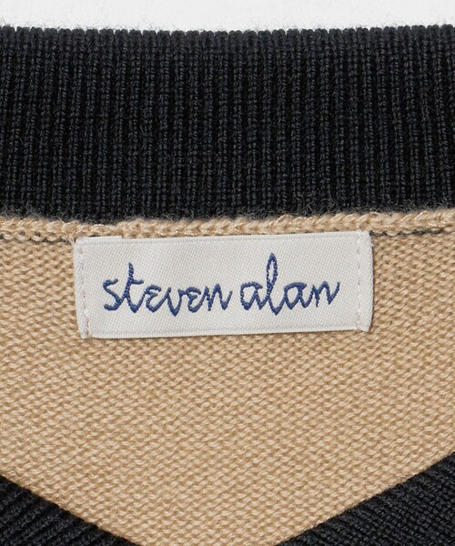 Steven Alan(スティーブンアラン)の「<Steven Alan>ウール ミックス ポロカラー ニット(ニット/セーター・レディース・ベージュ/グレー系・FREE)」の21枚目の写真