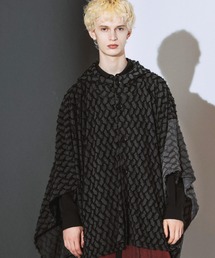 NO ID.（ノーアイディ）の「【NO ID.】Hooded Poncho   フーデッド ポンチョ（ポンチョ）」