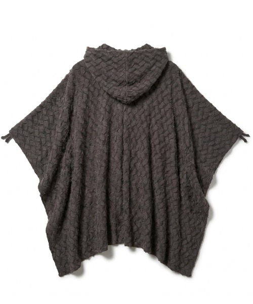 NO ID.(ノーアイディ)の「【NO ID.】Hooded Poncho / フーデッド ポンチョ(ポンチョ・メンズ・その他23/グレー/ブラック・ONE)」の8枚目の写真