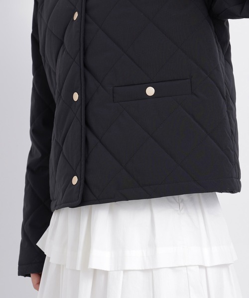 N.(N. Natural Beauty Basic)(エヌエヌナチュラルビューティーベーシック)の「キルティングブルゾン(ブルゾン・レディース・ベージュ系その他/ブラック系その他2/ブラウン系その他・MEDIUM/SMALL)」の15枚目の写真