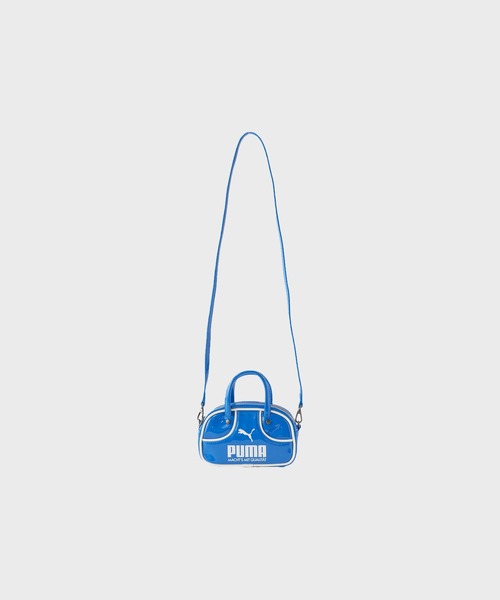 PUMA(プーマ)の「PUMA/プーマ UNISEX マイクログリップバッグ ハンドバッグ / 091824 秋服 冬服(ハンドバッグ・レディース・ブラック/ライトブルー・FREE)」の2枚目の写真
