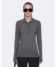 MARTEL MERINO WOOL KNITTED POLO SHIRT | MARTEL メリノ ウール ニット ポロ シャツ