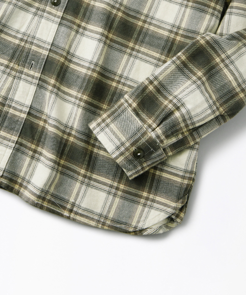 OUTSTANDING(アウトスタンディング)の「VINTAGE CHECK WORK SHIRT_GREEN CHECK(シャツ/ブラウス・メンズ・その他・SMALL/MEDIUM/LARGE)」の6枚目の写真