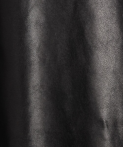 DES PRES(デ・プレ)の「TURKEY LIGHT LEATHER ベーシックシャツ(シャツ/ブラウス・レディース・ブラック・FREE)」の10枚目の写真