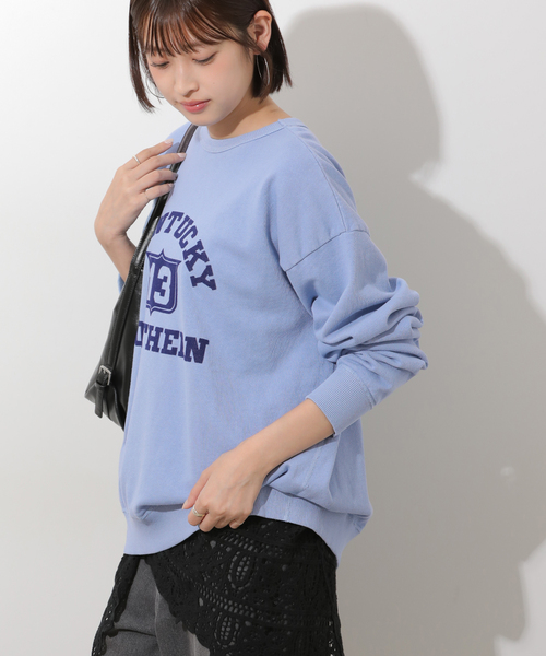 MIXTA(ミクスタ)の「別注【MIXTA/ミクスタ】*RELUME C/N SWEAT(スウェット・レディース・アイボリー/レッド/ブルー系その他/ブラック系その他・LARGE)」の17枚目の写真