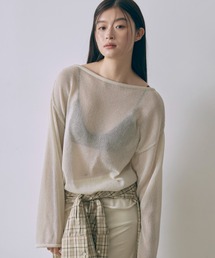 Boat Neck Knit