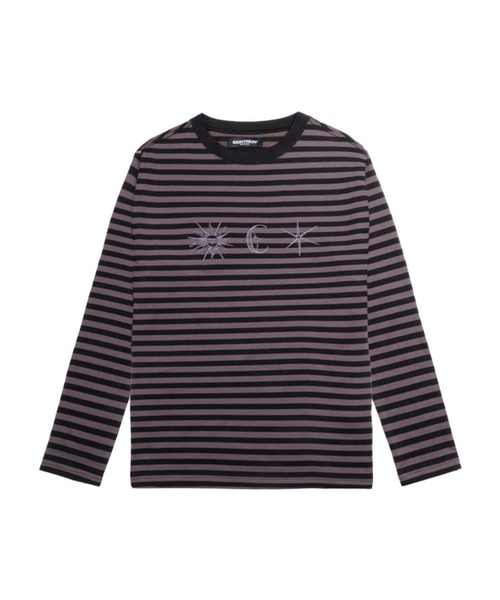 SAINTPAIN(セイントペイン)の「SAINTPAIN/フォーチュンボーダーロングスリーブ(Tシャツ/カットソー・レディース・ブラック/ブルー・LARGE/MEDIUM)」の9枚目の写真