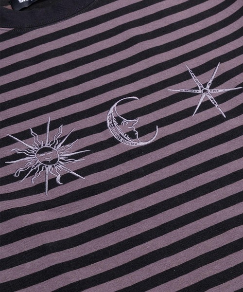 SAINTPAIN(セイントペイン)の「SAINTPAIN/フォーチュンボーダーロングスリーブ(Tシャツ/カットソー・レディース・ブラック/ブルー・LARGE/MEDIUM)」の12枚目の写真