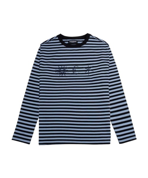 SAINTPAIN(セイントペイン)の「SAINTPAIN/フォーチュンボーダーロングスリーブ(Tシャツ/カットソー・レディース・ブラック/ブルー・LARGE/MEDIUM)」の13枚目の写真
