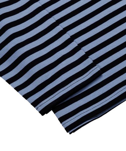 SAINTPAIN(セイントペイン)の「SAINTPAIN/フォーチュンボーダーロングスリーブ(Tシャツ/カットソー・レディース・ブラック/ブルー・LARGE/MEDIUM)」の15枚目の写真