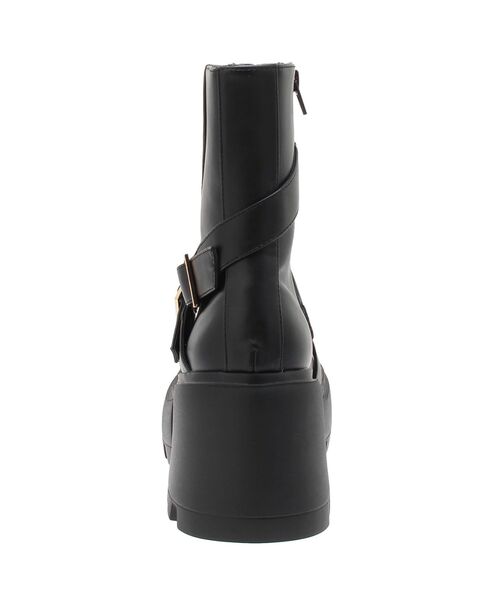 RESEXXY(リゼクシー)の「ベルトデザインショートブーツ(ブーツ・レディース・ブラウン/ブラック・SMALL/MEDIUM/LARGE)」の12枚目の写真