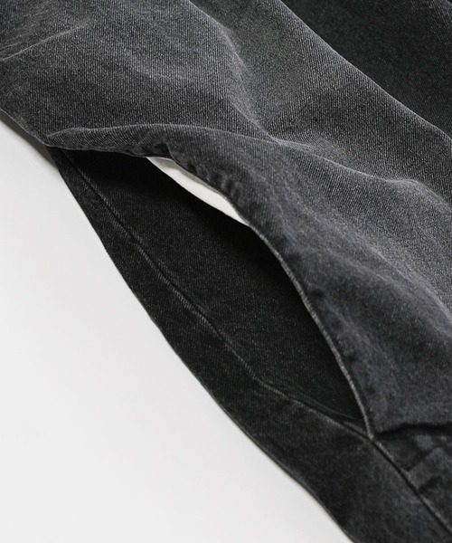 KHOKI（コッキ）の「【KHOKI】3D cutting denim pants（デニムパンツ・メンズ・ブラック/インディゴブルー・1/2/3）」の7枚目の写真