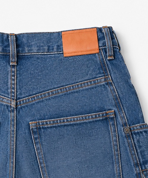 KHOKI（コッキ）の「【KHOKI】3D cutting denim pants（デニムパンツ・メンズ・ブラック/インディゴブルー・1/2/3）」の9枚目の写真