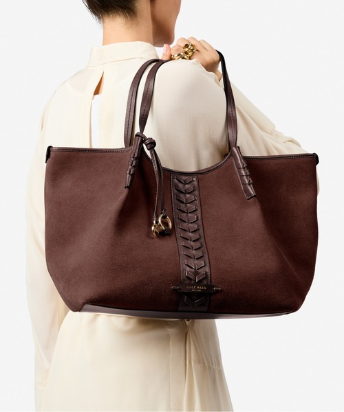 COLE HAAN(コールハーン)の「イザベラ スラウチー トート womens(トートバッグ・レディース・ブラウン・OSFA)」の1枚目の写真