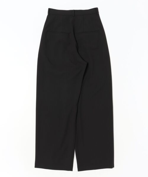 CLANE（クラネ）の「CLANE BASIC TUCK PANTS（その他パンツ・レディース・ブラック・1/2/0）」の2枚目の写真