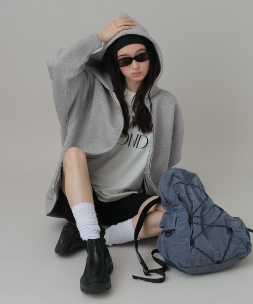 LAKOLE（ラコレ）の「ナイロンバックパック / 1084894（バックパック/リュック・メンズ・ブラック/チャコール/チェック・FREE）」の20枚目の写真