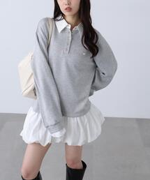 ◆ダンボールバルーンシャツワンピース