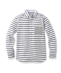 THE SHOP TK | バスクポケ付オックスシャツ(シャツ/ブラウス)