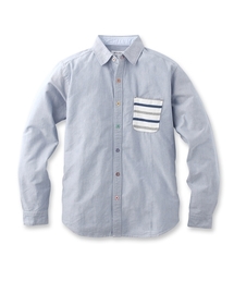 THE SHOP TK | バスクポケ付オックスシャツ(シャツ/ブラウス)