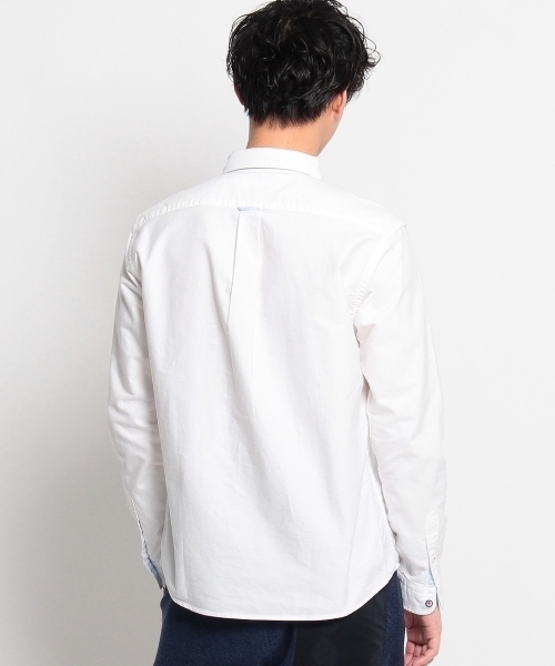 THE SHOP TK (ザ ショップ ティーケー )の「バスクポケ付オックスシャツ(シャツ/ブラウス・メンズ・ホワイト/ピンク/ホワイト系1/ブルー・04/02/03)」の10枚目の写真