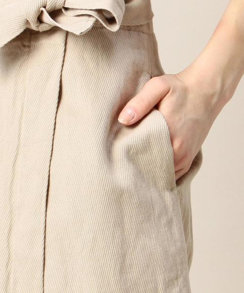 BEAUTY&YOUTH UNITED ARROWS（ビューティーアンドユースユナイテッドアローズ）の「BY ツイルラップスリットタイトスカート ◆（スカート・レディース・ベージュ/ブラウン・SMALL/MEDIUM）」の8枚目の写真