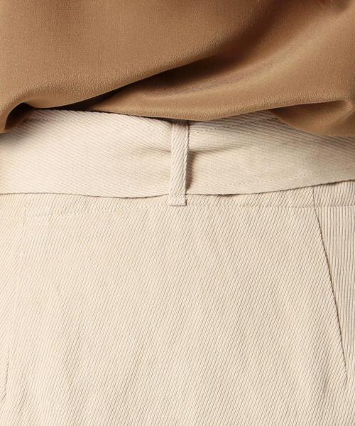 BEAUTY&YOUTH UNITED ARROWS（ビューティーアンドユースユナイテッドアローズ）の「BY ツイルラップスリットタイトスカート ◆（スカート・レディース・ベージュ/ブラウン・SMALL/MEDIUM）」の11枚目の写真