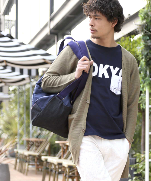 M2squared（エムツースクエアード）の「【M2SQUARED】Rahben long CD/ラーベンロングカーディガン（カーディガン/ボレロ・メンズ・ネイビー/カーキ・MEDIUM/LARGE）」の7枚目の写真