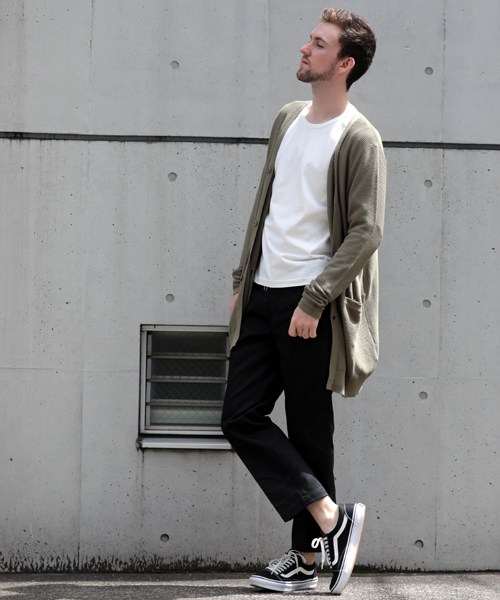 M2squared（エムツースクエアード）の「【M2SQUARED】Rahben long CD/ラーベンロングカーディガン（カーディガン/ボレロ・メンズ・ネイビー/カーキ・MEDIUM/LARGE）」の16枚目の写真