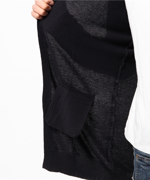 M2squared（エムツースクエアード）の「【M2SQUARED】Rahben long CD/ラーベンロングカーディガン（カーディガン/ボレロ・メンズ・ネイビー/カーキ・MEDIUM/LARGE）」の12枚目の写真