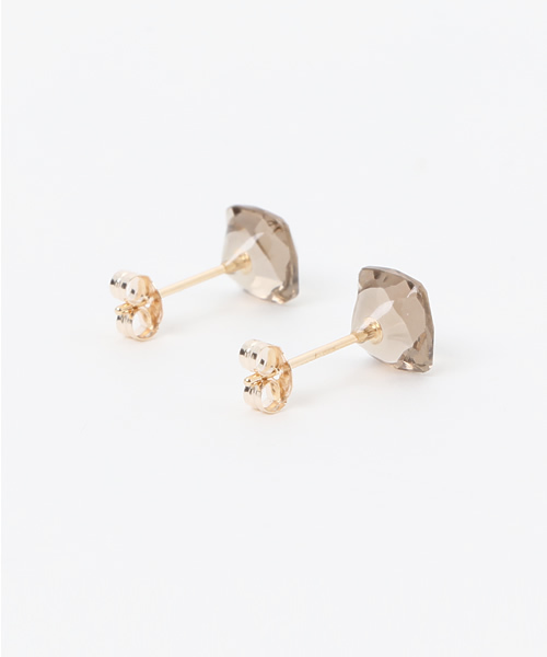 agete（アガット）の「K10ピアス（ピアス（両耳用）・レディース・ブラウン系その他・FREE）」の3枚目の写真