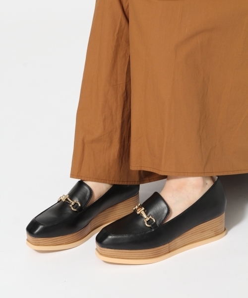 HARE（ハレ）の「ビットローファー(HARE)（ローファー・レディース・ブラック/ブラウン系その他・MEDIUM/LARGE）」の7枚目の写真