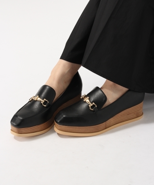 HARE（ハレ）の「ビットローファー(HARE)（ローファー・レディース・ブラック/ブラウン系その他・MEDIUM/LARGE）」の14枚目の写真