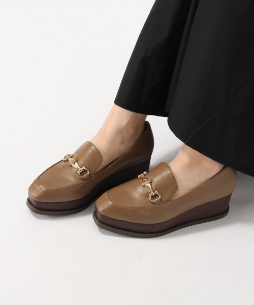 HARE（ハレ）の「ビットローファー(HARE)（ローファー・レディース・ブラック/ブラウン系その他・MEDIUM/LARGE）」の8枚目の写真