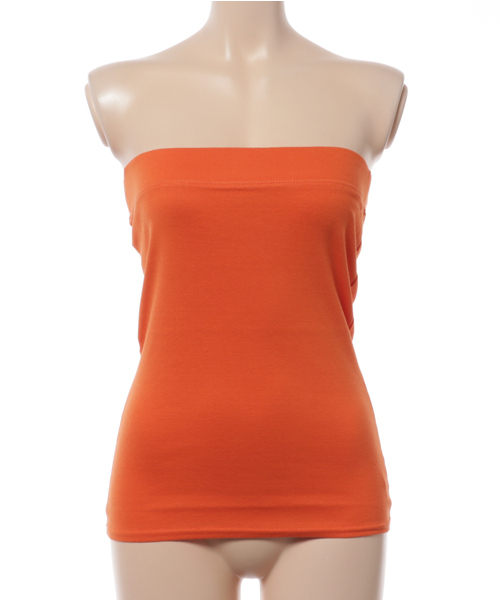 Pierrot（ピエロ）の「カラーバリエ豊富ベアトップ 4サイズ展開 シンプル ベアトップ チューブトップ（その他アンダーウェア/インナー・レディース・ピンク系その他/イエロー系その他/ブラウン/コーラルピンク/モカ/ベージュ/ミント/ブルー系その他/パープル/ラベンダー/オレンジ/杢グレー/イエロー系その他2/ライトベージュ/カーキ/レッド/オフホワイト/ネイビー/ブラック/チェリーピンク/チャコール・S/M/L/LL/3L）」の21枚目の写真